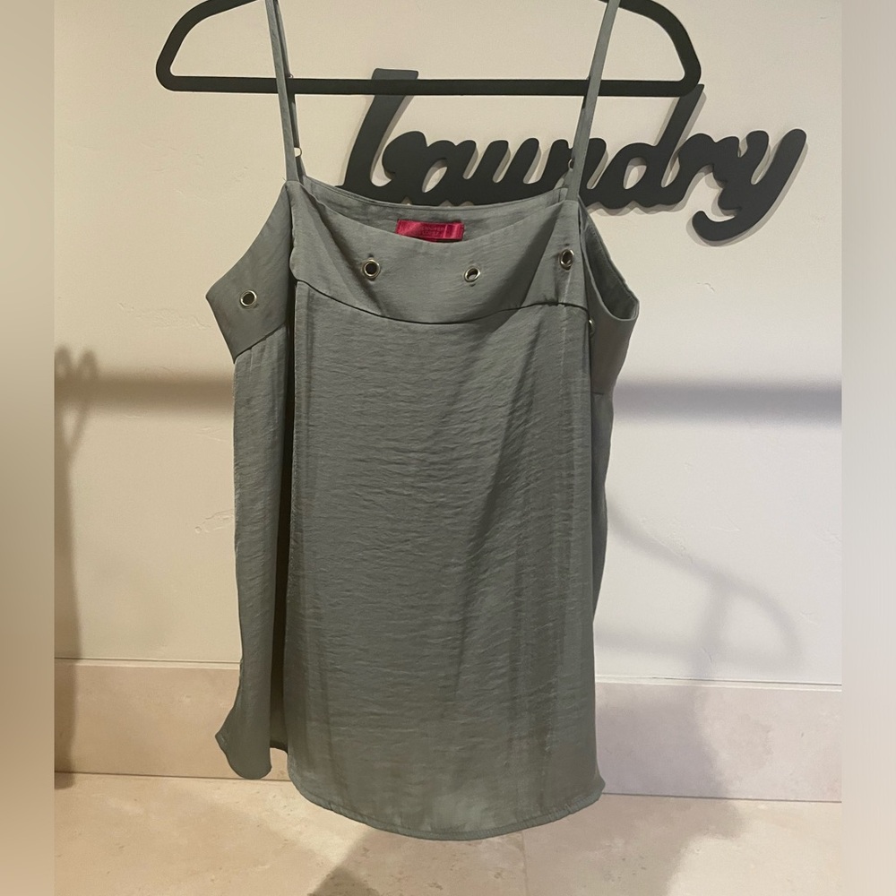 Silk tank top